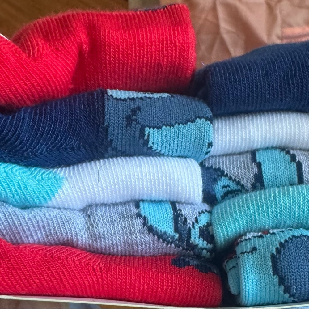 Stitch Multicolor Socks Set